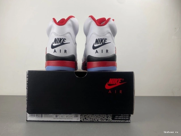 Red Jordan Tongue 5 Retro (2025) Black Fire 0311